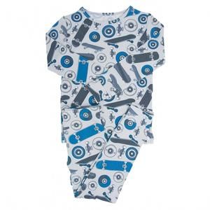 NEW SWEET BAMBOO kids boys bamboo pajama set in ollie